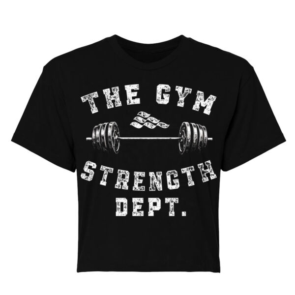 STRENGTH DEPT - WOMEN'S CROP T-SHIRT - $YDE7Q4$ Thumbnail
