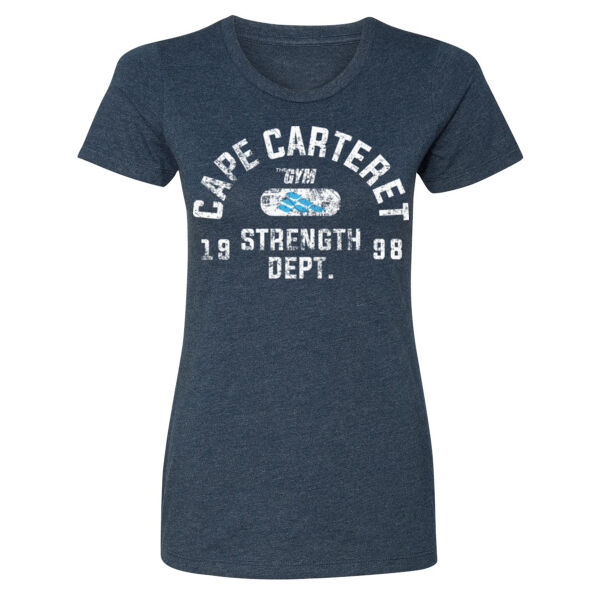 STRENGTH DEPT - WOMEN'S FITTED T-SHIRT - $1HTP4E$ Thumbnail